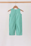 Green gingerbread embroidery gingham jonjon - Aaria Tees Aaria Tees