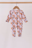 Pink milk cookie holly bamboo romper - Aaria Tees Aaria Tees