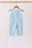 Blue plaid deer reversible jonjon - Aaria Tees Aaria Tees