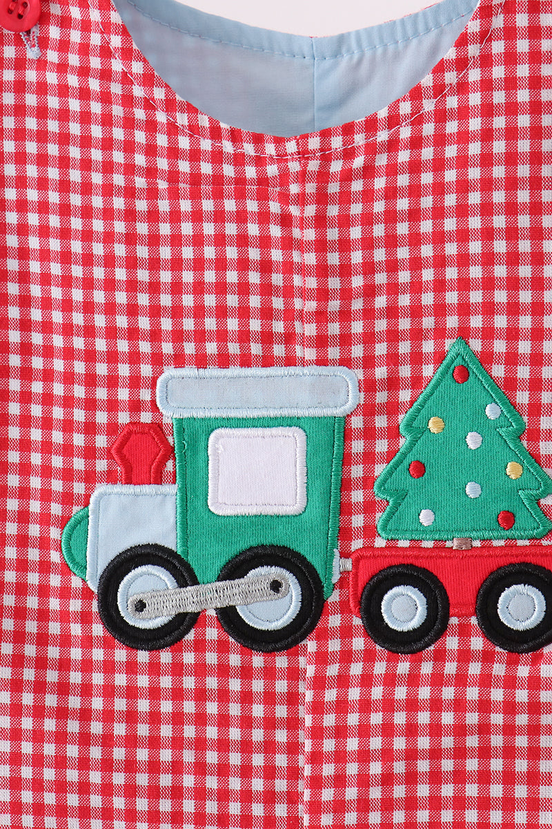 Christmas santa train reversible jonjon - Aaria Tees Aaria Tees