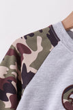 Camouflage deer embroidery pants set - Aaria Tees Aaria Tees