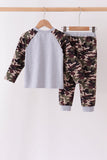 Camouflage deer embroidery pants set - Aaria Tees Aaria Tees
