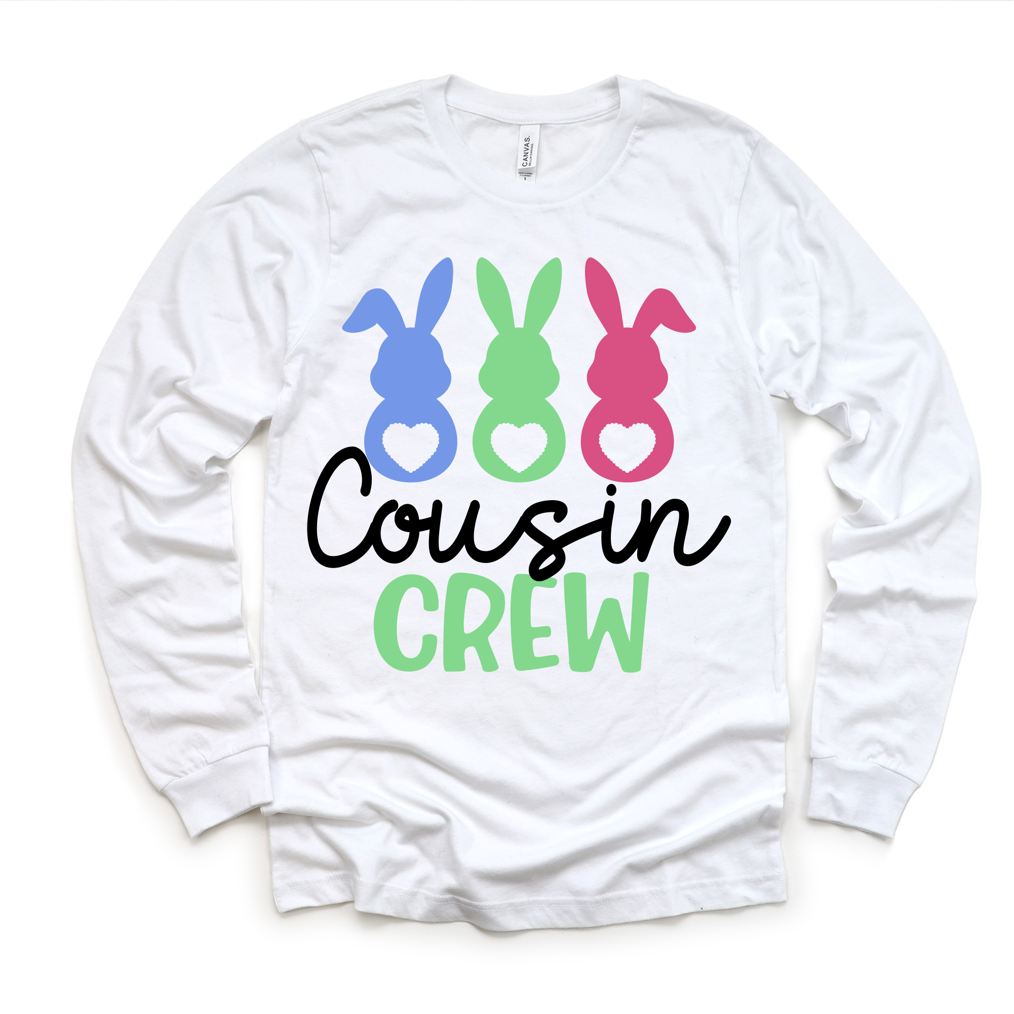 Easter Bunny Cousin Crew Shirt - Cousin Crew Easter Tee - Aaria Tees Aaria Tees