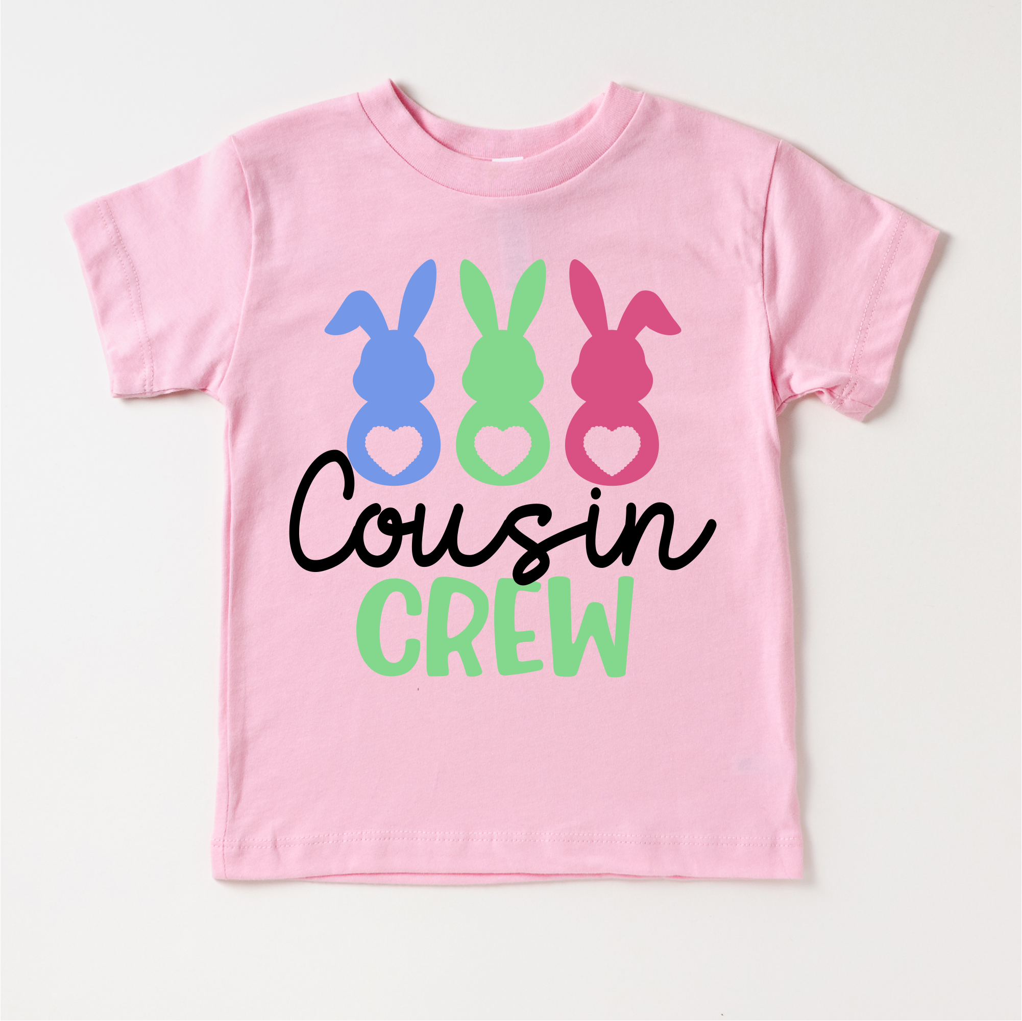 Easter Bunny Cousin Crew Shirt - Cousin Crew Easter Tee - Aaria Tees Aaria Tees