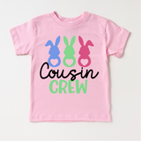 Easter Bunny Cousin Crew Shirt - Cousin Crew Easter Tee - Aaria Tees Aaria Tees