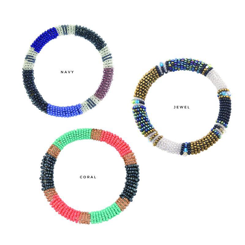 Maasai Bangle Bracelet - Aaria Tees Aaria Tees