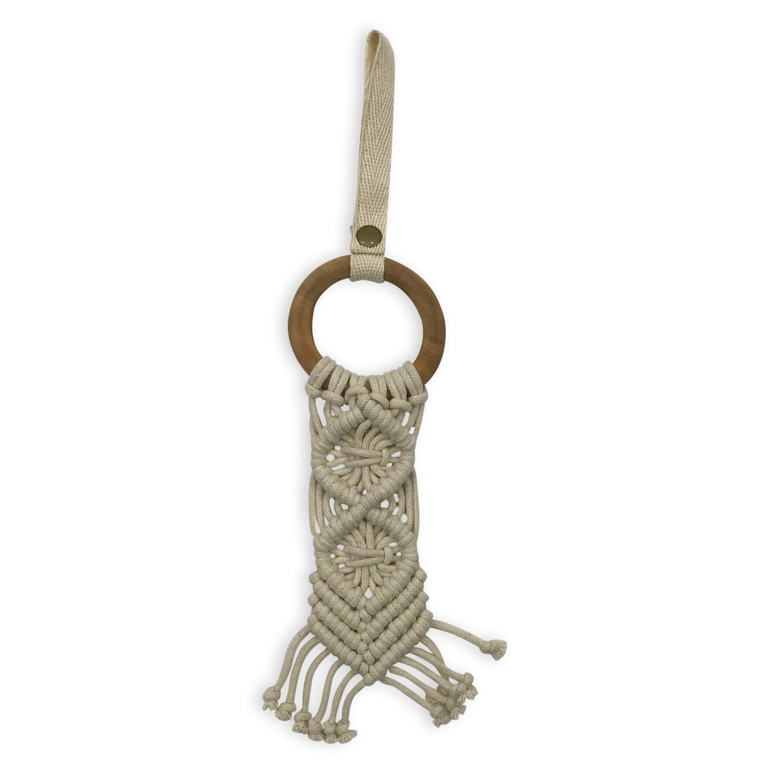 all-in-one toy | macrame diamond - Aaria Tees Aaria Tees