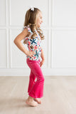 Magenta Velvet Bells - Aaria Tees Aaria Tees