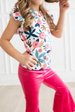 Magenta Velvet Bells - Aaria Tees Aaria Tees