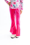 Magenta Velvet Bells - Aaria Tees Aaria Tees