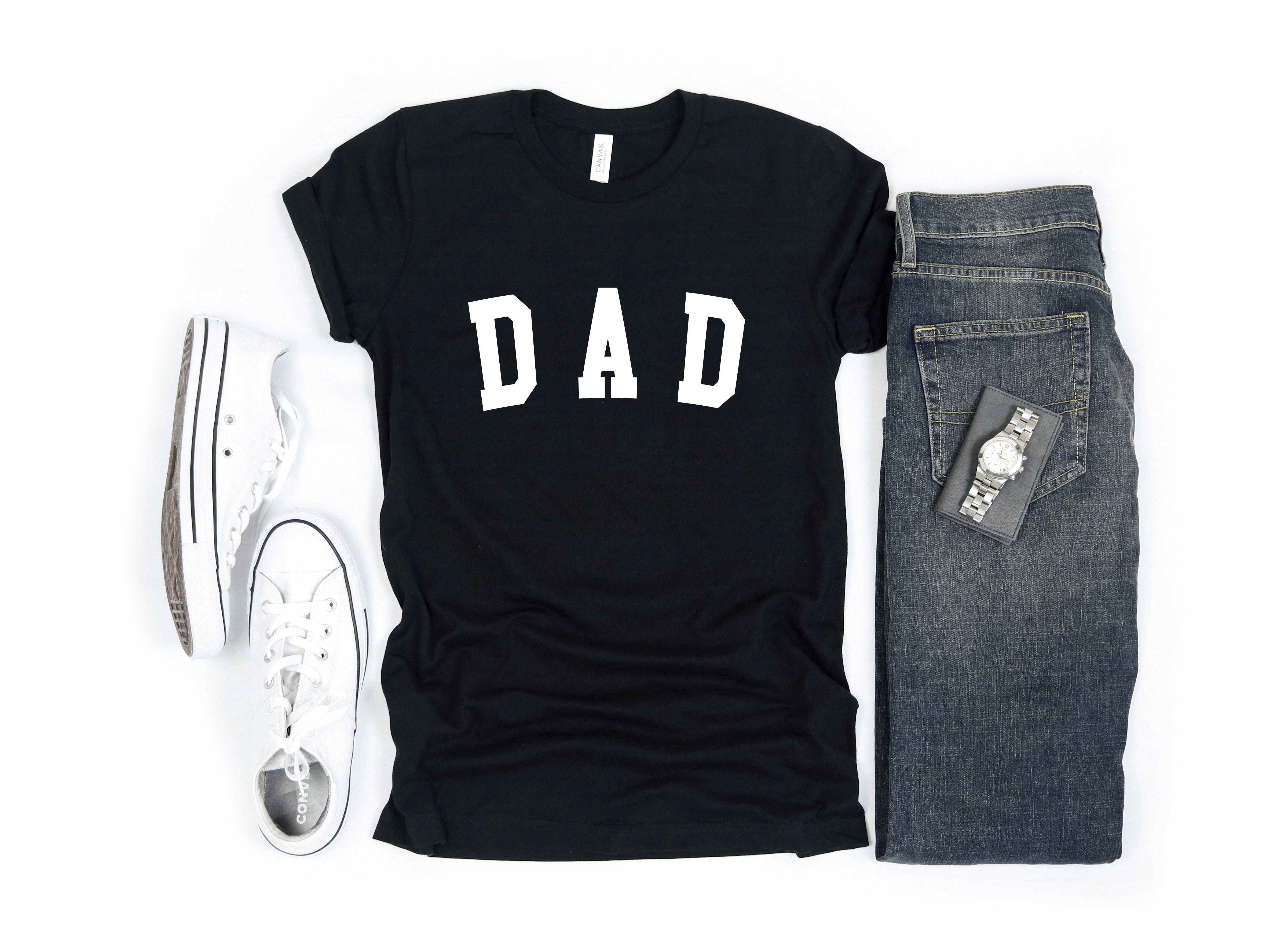 Mama & Dad Family Matching T-shirt (Condensed Font) - Aaria Tees Aaria Tees