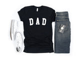 Mama & Dad Family Matching T-shirt (Condensed Font) - Aaria Tees Aaria Tees
