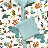 Manatee Pajama | Bamboo - Aaria Tees Aaria Tees