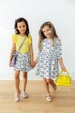 Mardi Gras Ruffle Twirl Skort - Aaria Tees Aaria Tees