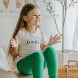 graphic tee | lucky - Aaria Tees Aaria Tees
