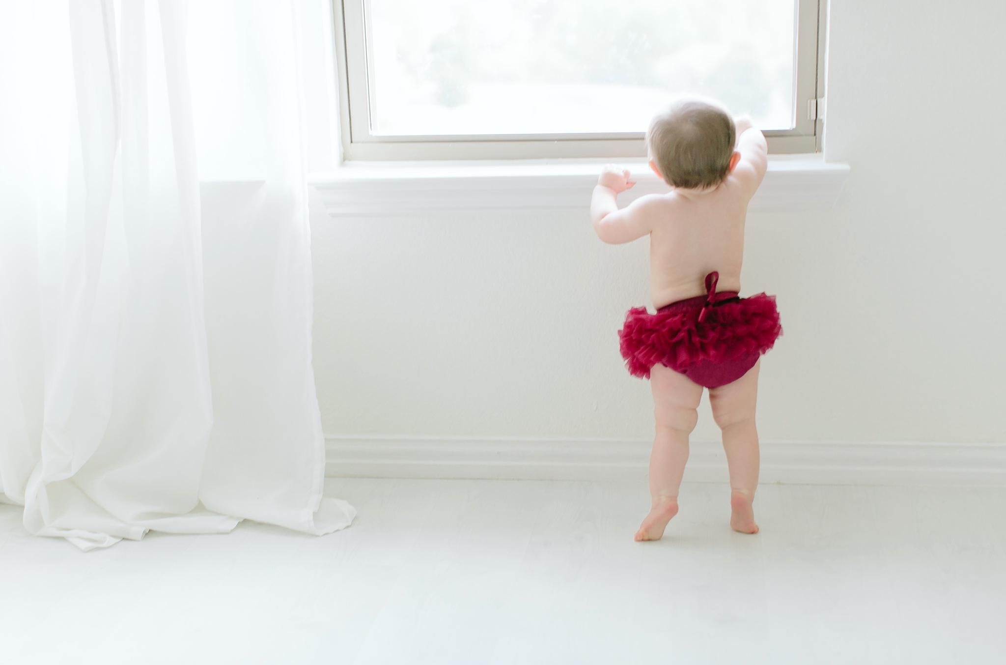 Maroon Ruffle Tutu Bloomer - Aaria Tees Aaria Tees