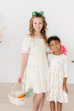 Marvelous Marigolds Smocked Ruffle Dress - Aaria Tees Aaria Tees