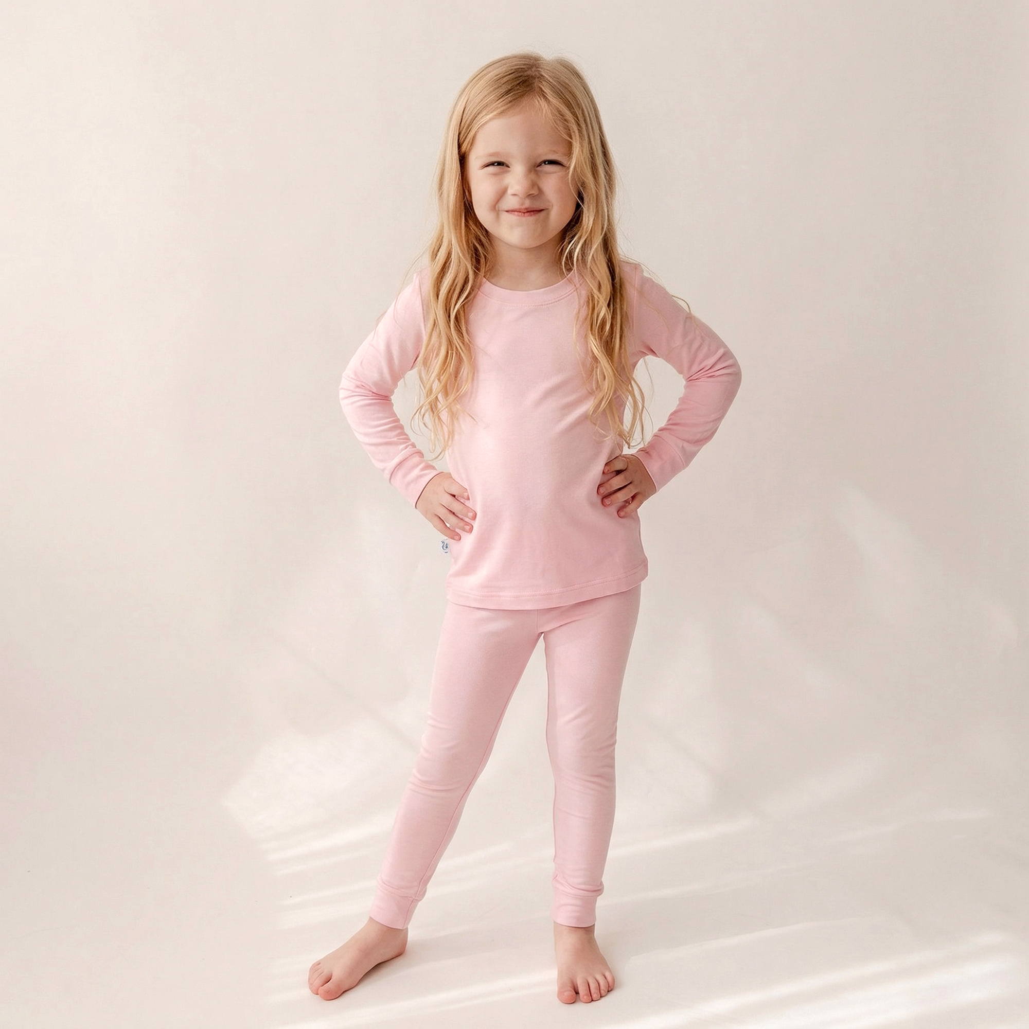 Mary Rose Long Sleeve Bamboo Pajama Set - Aaria Tees Aaria Tees