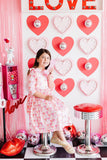 Melt My Heart 3/4 Sleeve Ruffle Twirl Dress - Aaria Tees Aaria Tees