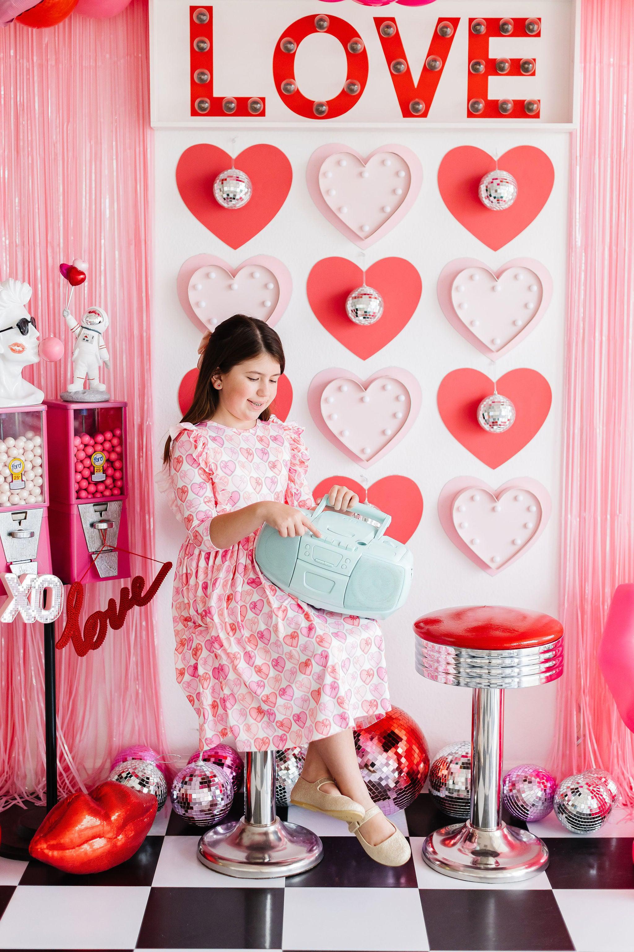 Melt My Heart 3/4 Sleeve Ruffle Twirl Dress - Aaria Tees Aaria Tees