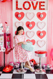 Melt My Heart 3/4 Sleeve Ruffle Twirl Dress - Aaria Tees Aaria Tees
