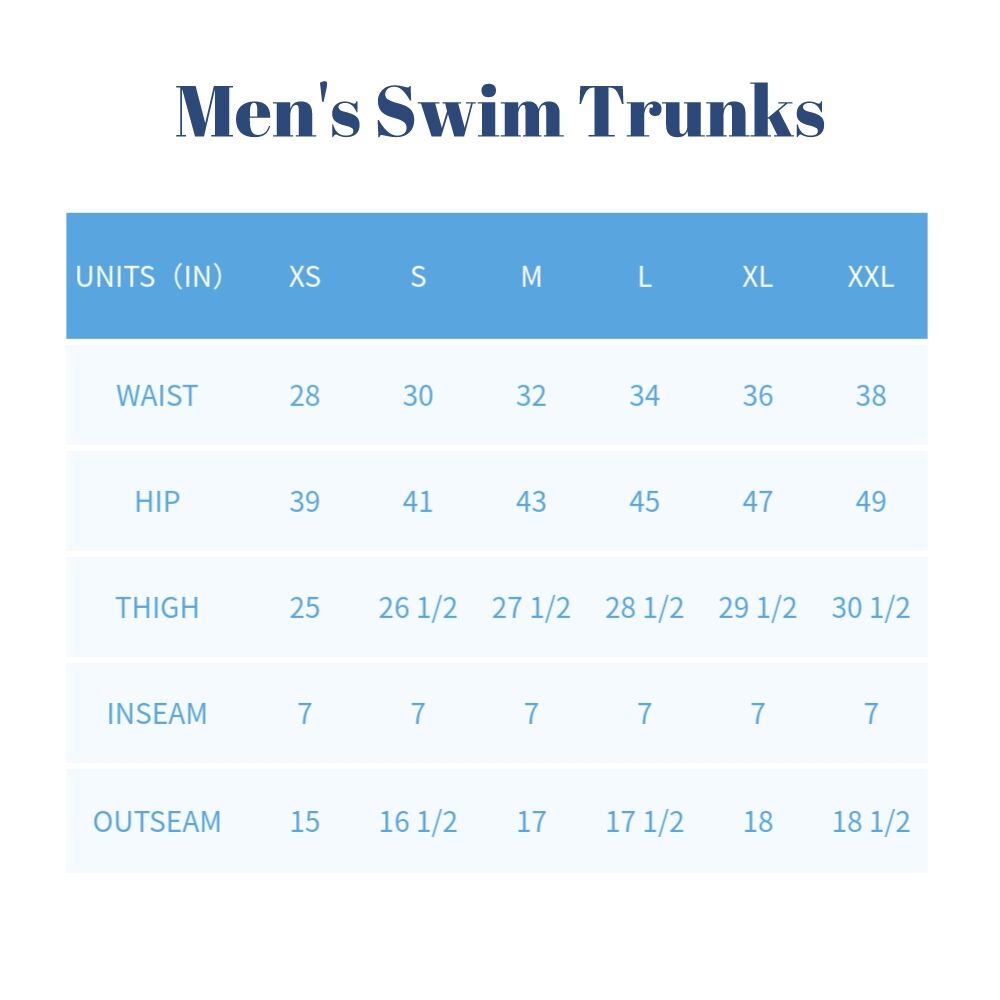 Blue stripe men swim trunks - Aaria Tees Aaria Tees