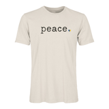 adult graphic tee | peace unisex - Aaria Tees Aaria Tees