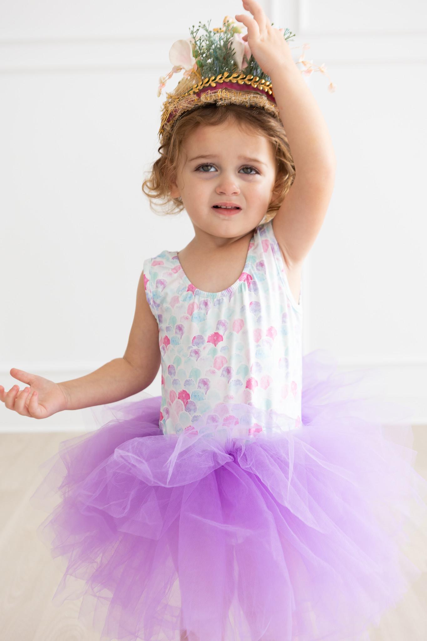 Mermaid Scales Tank Tutu Leotard - Aaria Tees Aaria Tees