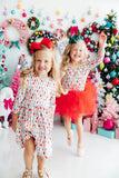Merry & Bright 3/4 Sleeve Pocket Twirl Dress - Aaria Tees Aaria Tees