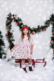 Merry & Bright 3/4 Sleeve Pocket Twirl Dress - Aaria Tees Aaria Tees