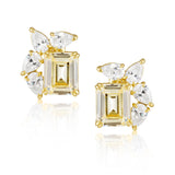 Marquise Sunburst Earrings Aaria Tees