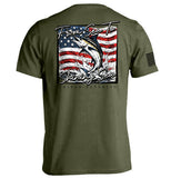 From Sea To Shining Sea Marlin Aaria Tees