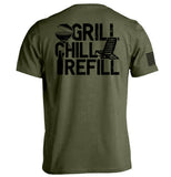 Grill Chill Refill Aaria Tees