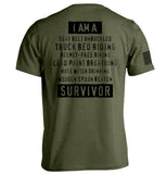 I'm A Hard Times Survivor Aaria Tees