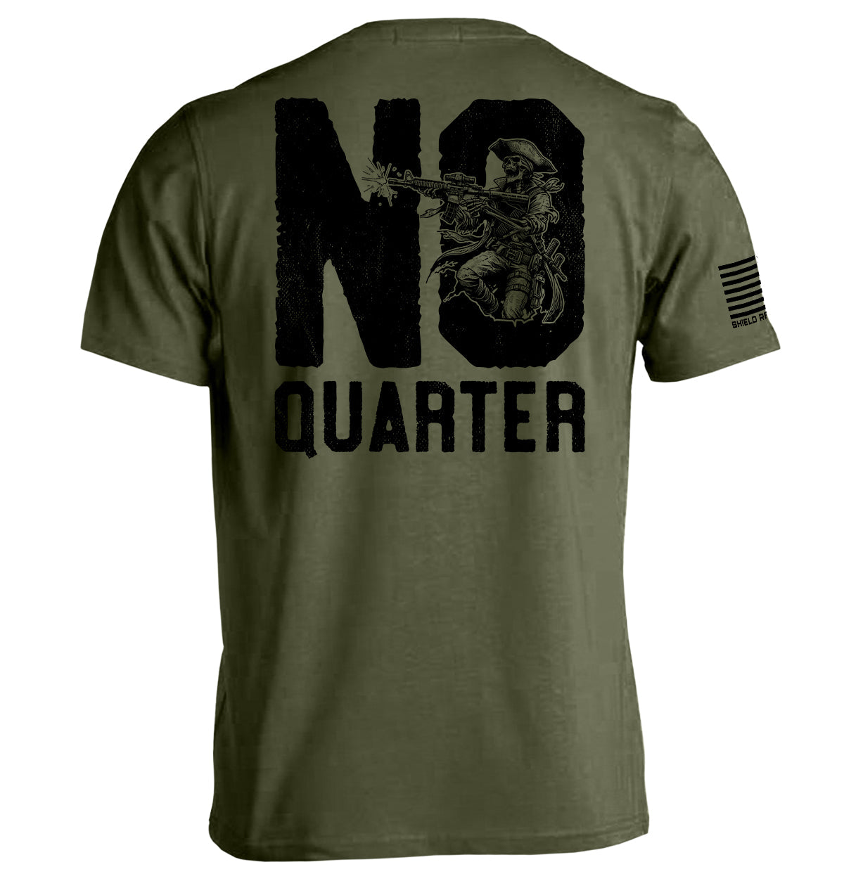 No Quarter AR15 Skeleton - Aaria Tees Aaria Tees