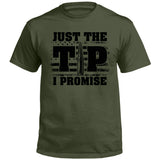 Just The Tip I Promise Flag (Front Print) Aaria Tees