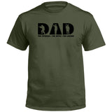 Dad The Veteran The Myth The Legend (Front) Aaria Tees