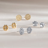 Hamsa Mini Stud Earrings - Aaria Tees Aaria Tees