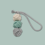 Mint Ice Cream Rope Balls Puppy Tug Toy Aaria Tees