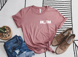 Mom Space Themed & Dad Space Themed Birthday party T-shirt (corner) - Aaria Tees Aaria Tees