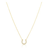Montana Horseshoe Necklace Aaria Tees