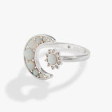 Moon + Sun Opal Ring - Aaria Tees Aaria Tees