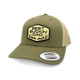 Best Buckin' Dad (Woven Patch) - Aaria Tees Aaria Tees