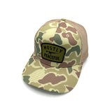 Mostly Peaceful Woven Patch Hat - Aaria Tees Aaria Tees