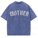 Mother Gothic Graphic T-Shirt – Old English Oversized Alternative Streetwear Tee - Aaria Tees Aaria Tees