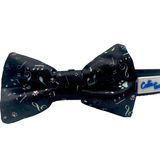 Music Notes Black Dog Bow Tie Aaria Tees