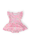 My Little Unicorn S/S Flutter Twirl Bodysuit - Aaria Tees Aaria Tees