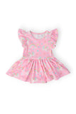 My Little Unicorn S/S Flutter Twirl Bodysuit - Aaria Tees Aaria Tees