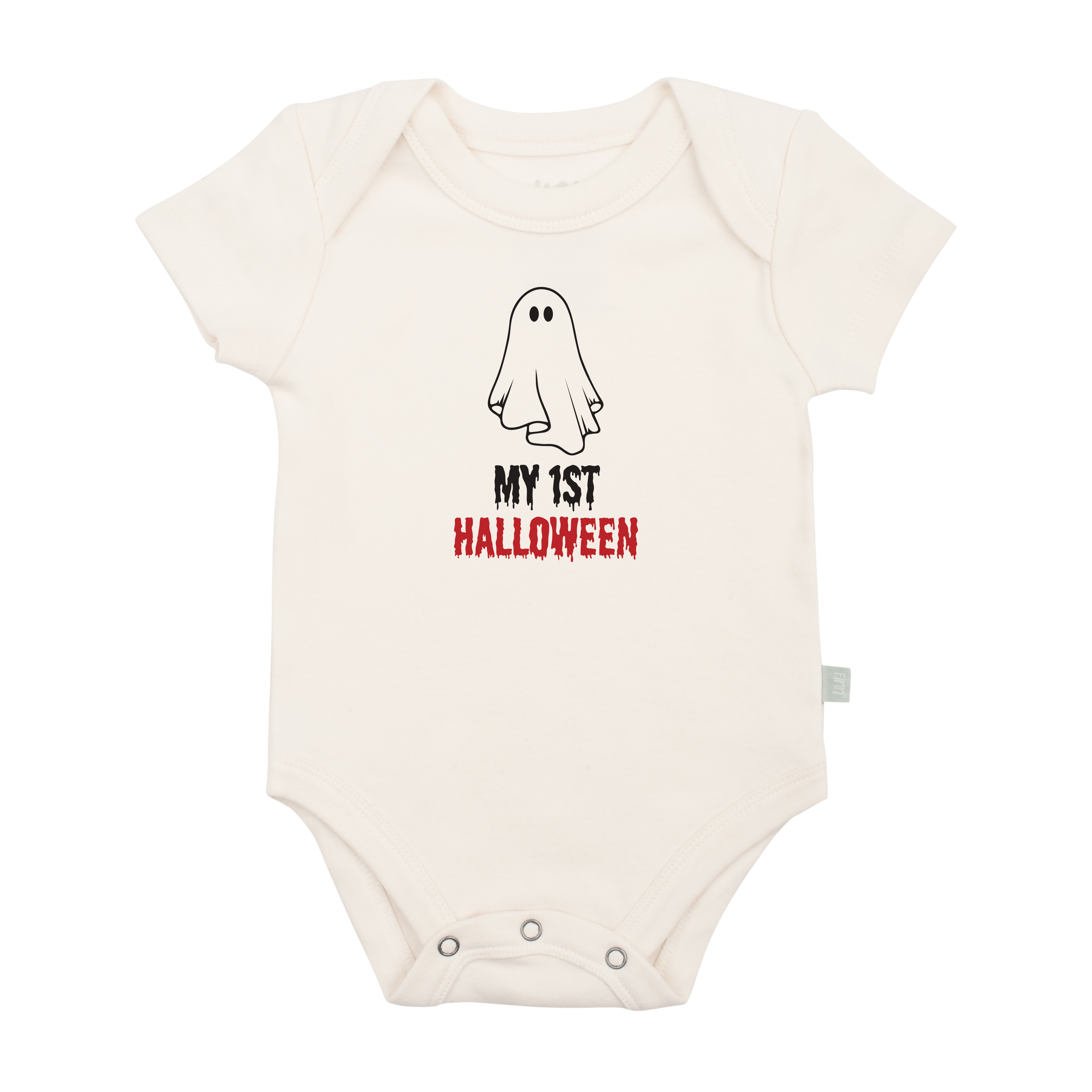 graphic bodysuit | my first halloween ghost - Aaria Tees Aaria Tees