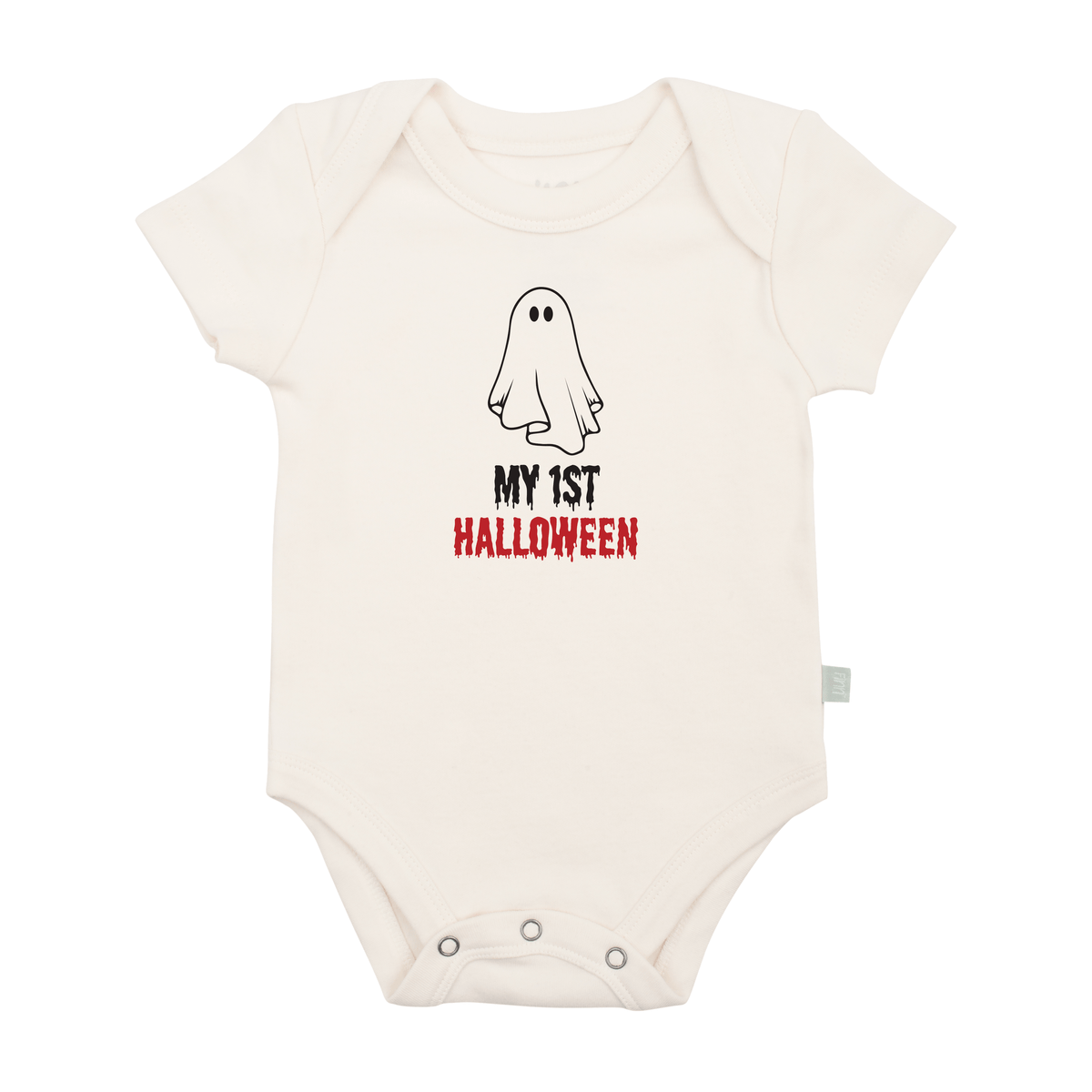 graphic bodysuit | my first halloween ghost - Aaria Tees